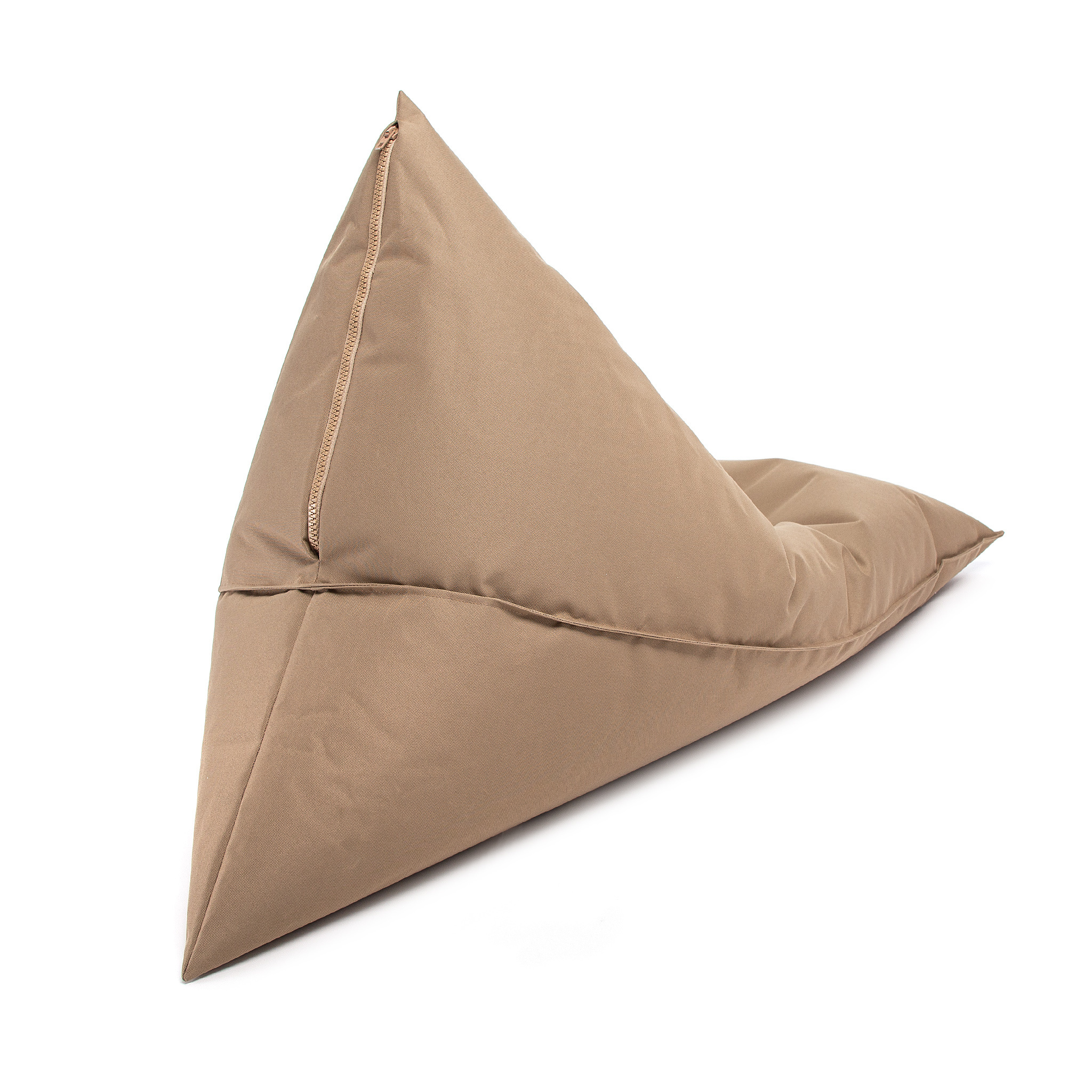 Zitzak kind - LAZY - S - 130x80x88 cm - polyester - beige