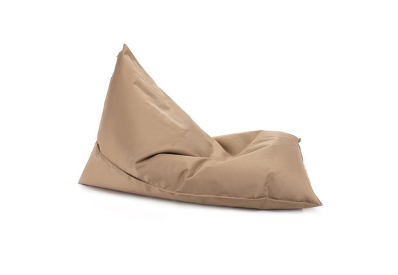 Zitzak kind - LAZY - S - 130x80x88 cm - polyester - beige