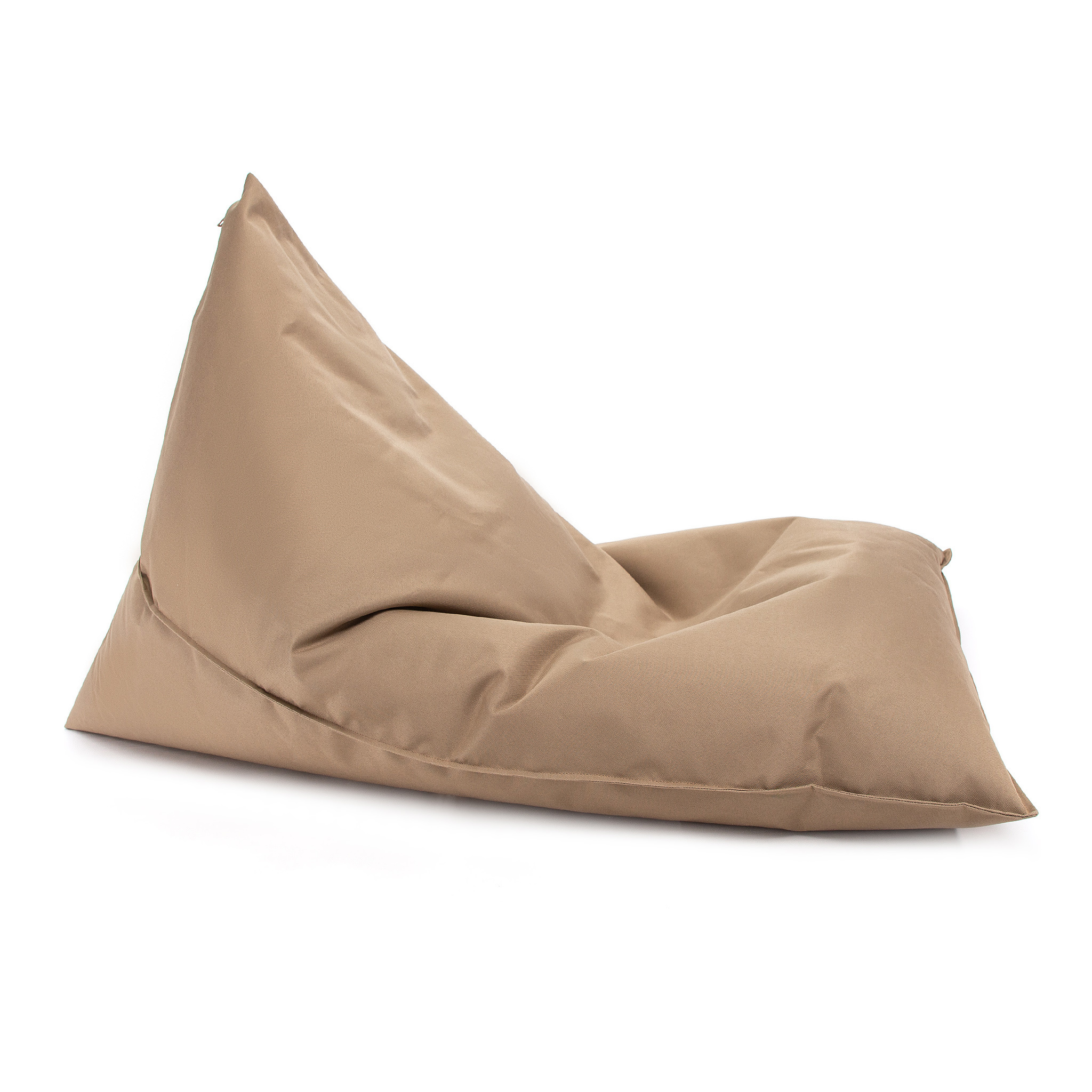 Zitzak kind - LAZY - S - 130x80x88 cm - polyester - beige