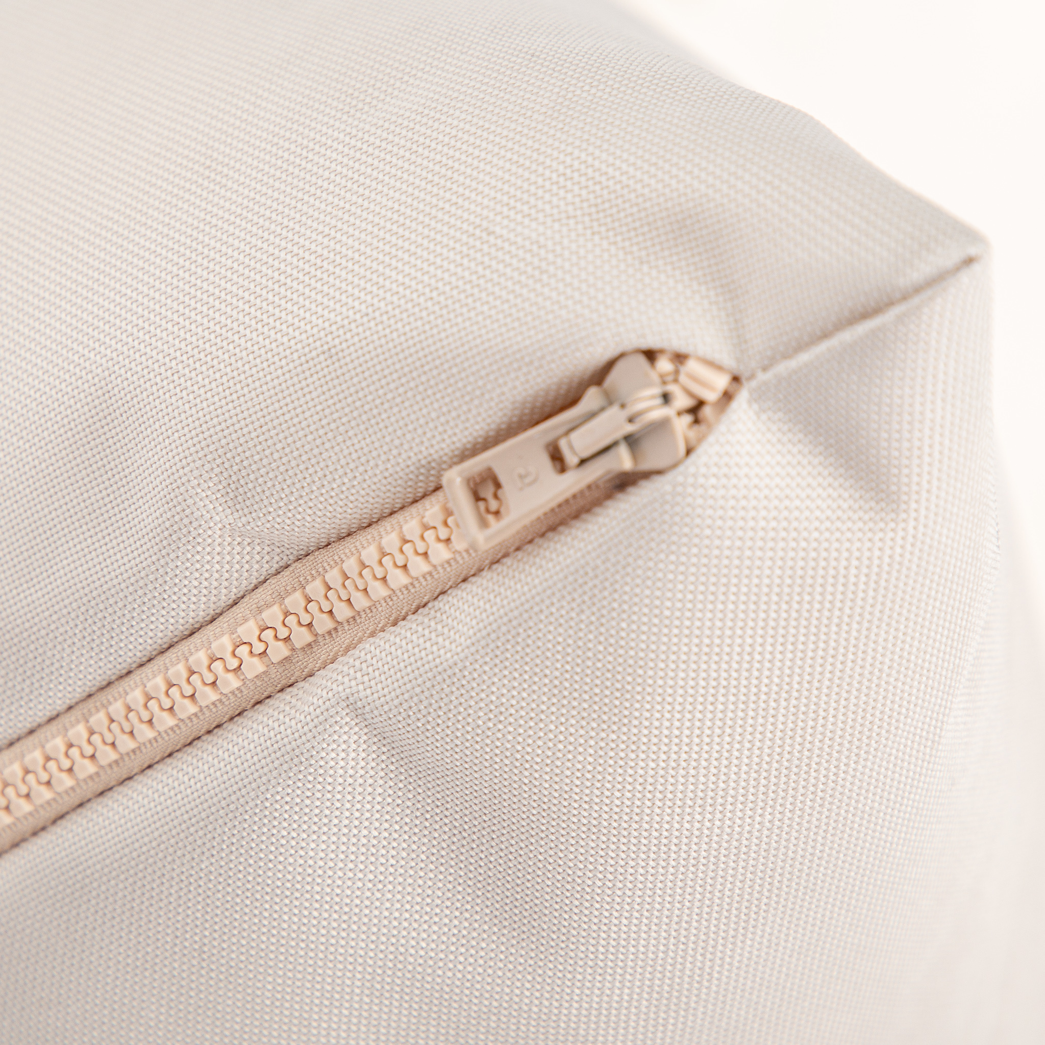 Zitzak kind - LAZY - S - 130x80x88 cm - polyester - crème