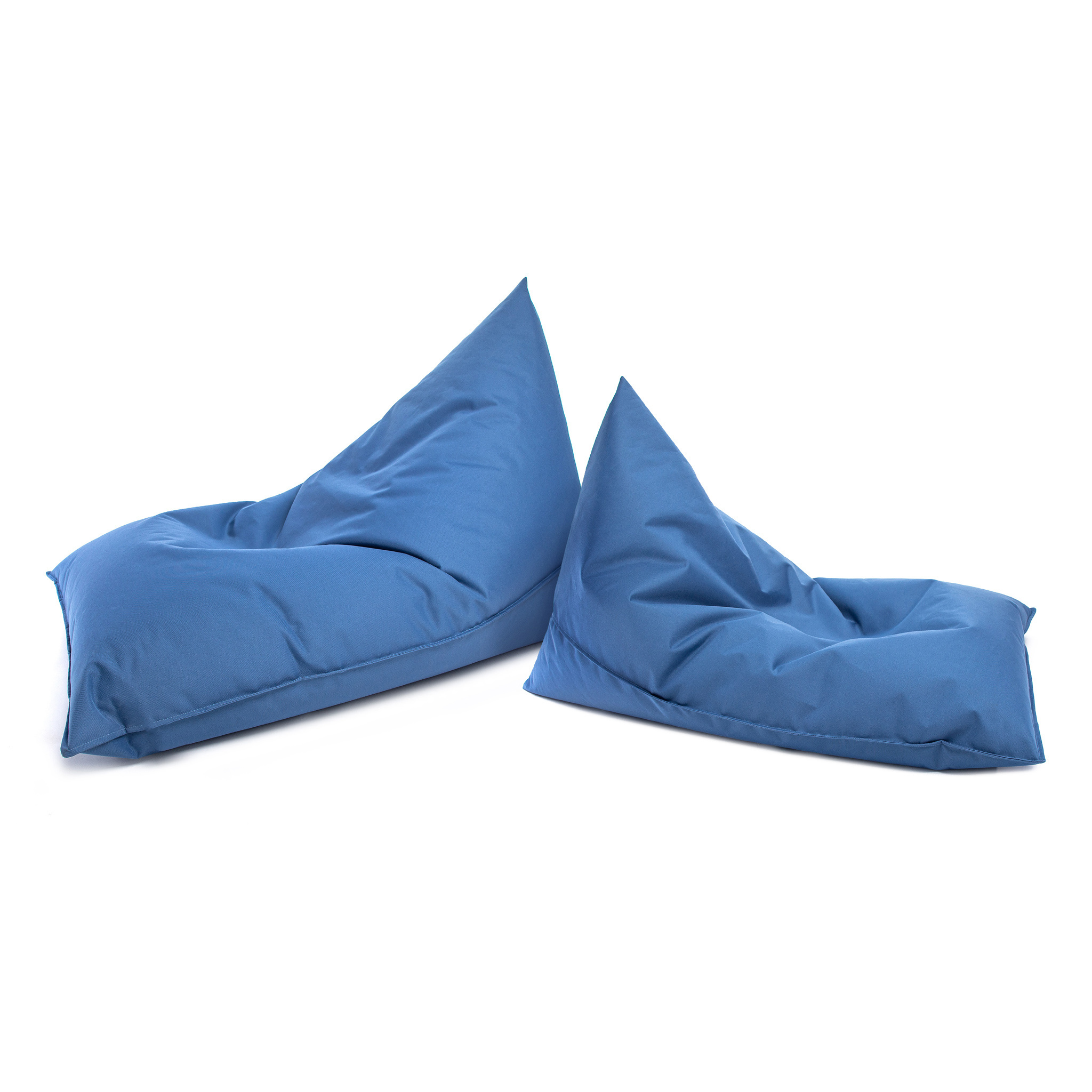 Zitzak kind - LAZY - S - 130x80x88 cm - polyester - donkerblauw