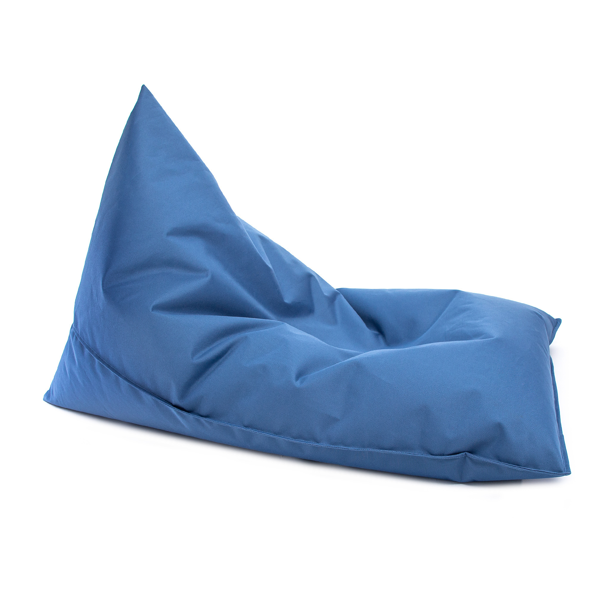 Zitzak kind - LAZY - S - 130x80x88 cm - polyester - donkerblauw