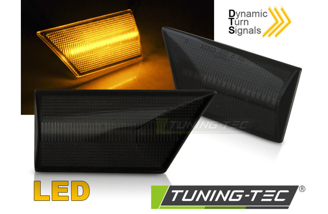 Led dynamisch knipperlicht - smoke - zijkant - geschikt voor opel signum & vectra c
