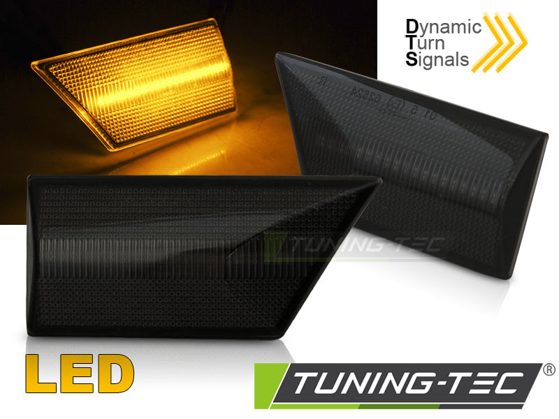 Led dynamisch knipperlicht - smoke - zijkant - geschikt voor opel signum & vectra c