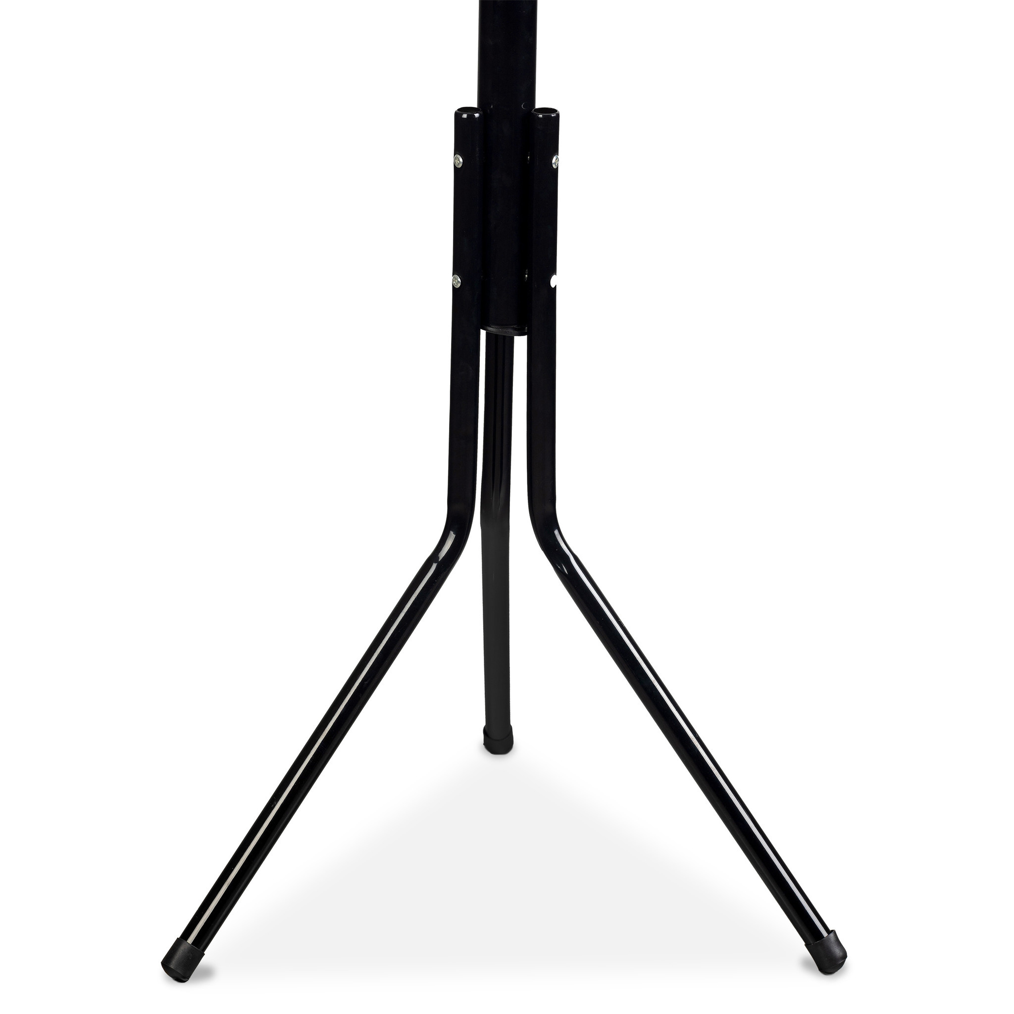 Kapstok - zwart staal - 11 armen - 175x46 cm