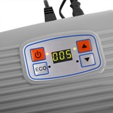 Koelbox met verwarmfunctie - 27 liter – grijs - usb