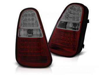 Achterlichten - Mini Cooper R50 /R52 /R53 04-06 - smoke rood