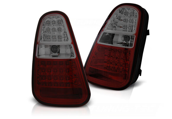 Achterlichten - Mini Cooper R50 /R52 /R53 04-06 - smoke rood
