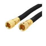 Flexibele tuinslang - 10-30 meter - met sproeipistool - zwart