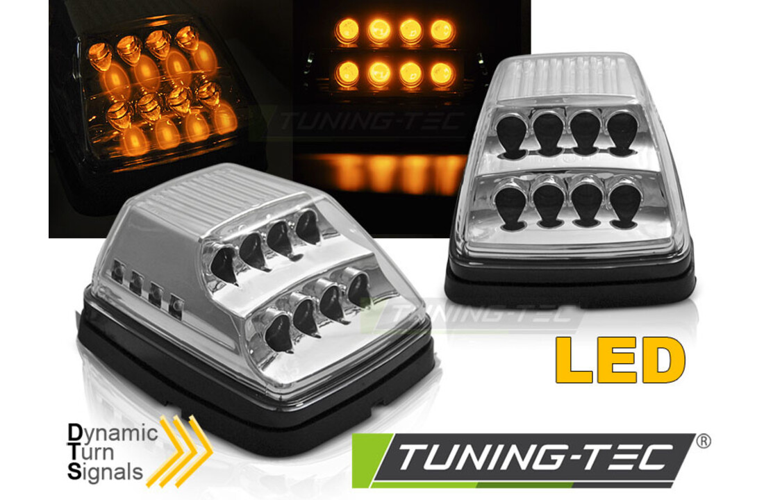 Knipperlichten geschikt voor Mercedes G-Klasse W463 90-12 - LED SEQ - chroom
