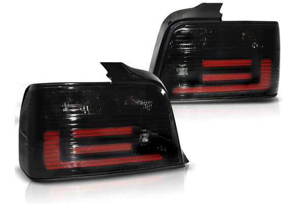 Achterlichten geschikt voor BMW E36 12 90-08 99 SEDAN SMOKE BAR LED