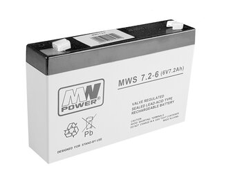 Accu 6V 7.2Ah – elektrische kinderauto batterij