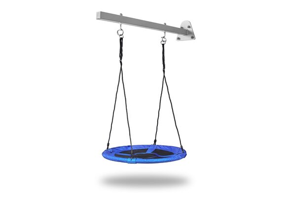 Schommel ophangstang - 100cm - gepoedercoat - grijs - universeel