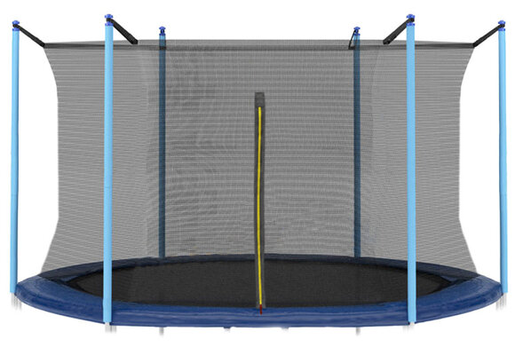 Trampoline net 305 cm - binnenrand - 6 palen - veiligheidsnet