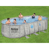 Bestway zwembad - met pomp en trap - 549x274x122 cm