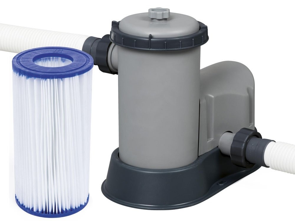 Bestway zwembad - met pomp en trap - 549x274x122 cm