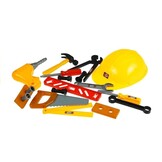 Speelgoed gereedschapsset - 20-delig - geel rood