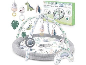 Speelkleed baby - babygym - speelmat - 98x78 cm - dinosaurus