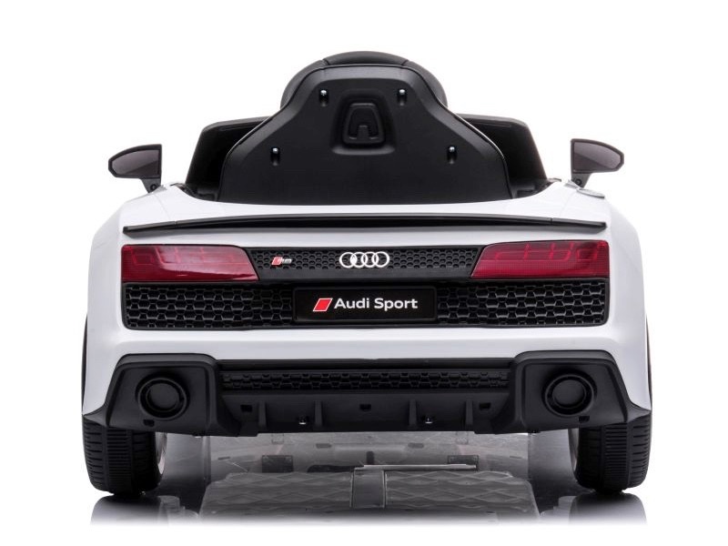 Audi R8 Sport - elektrische kinderauto - accu auto - wit