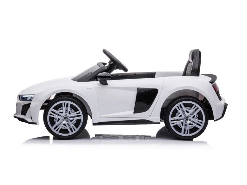 Audi R8 Sport - elektrische kinderauto - accu auto - wit