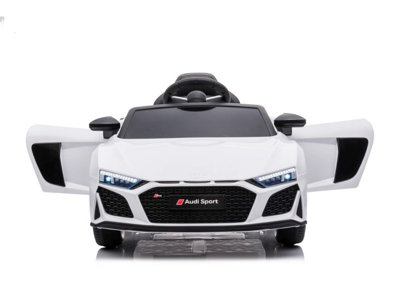 Audi R8 Sport - elektrische kinderauto - accu auto - wit