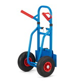 Steekwagen - opvouwbaar - tot 250 kg - blauw, rood