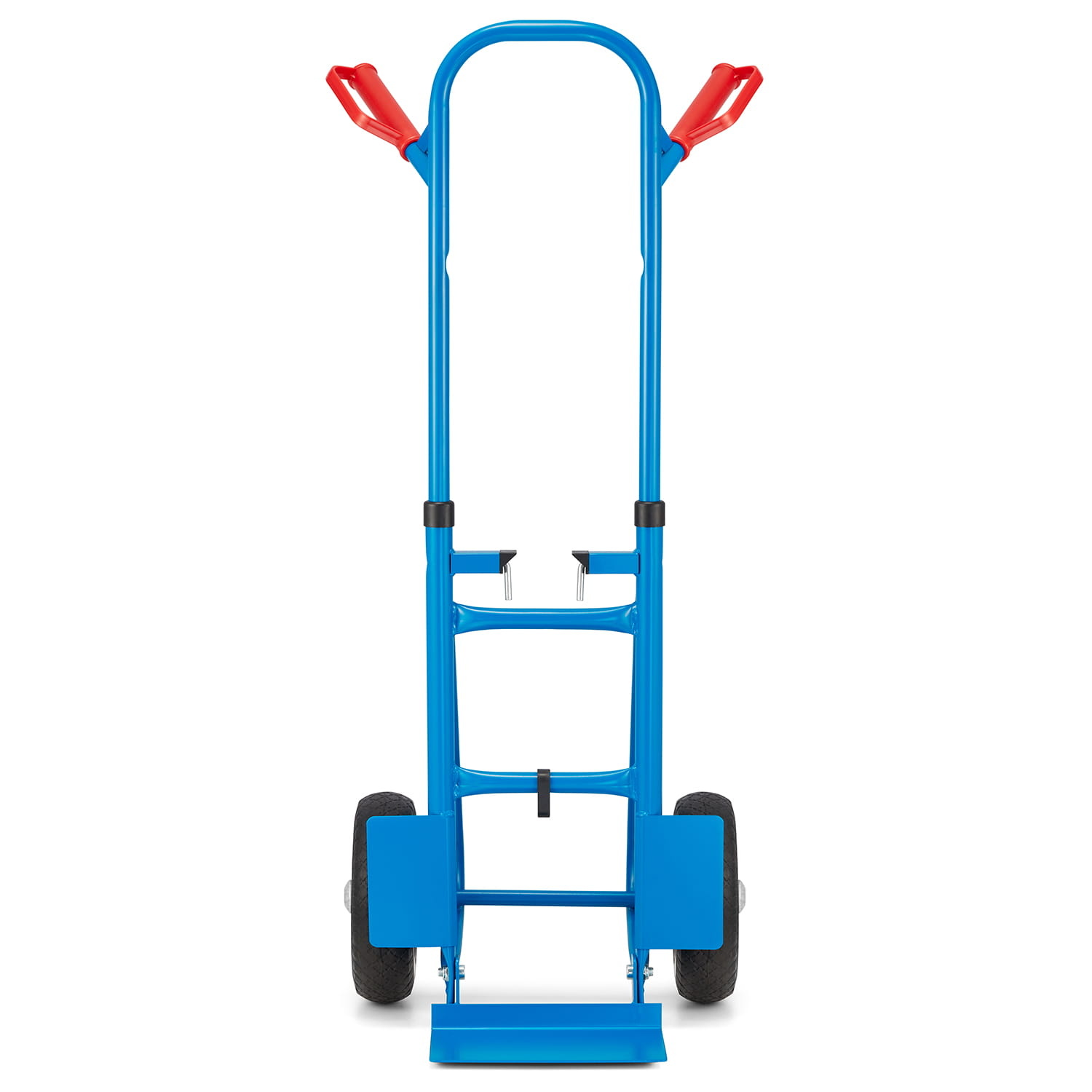 Steekwagen - opvouwbaar - tot 250 kg - blauw, rood