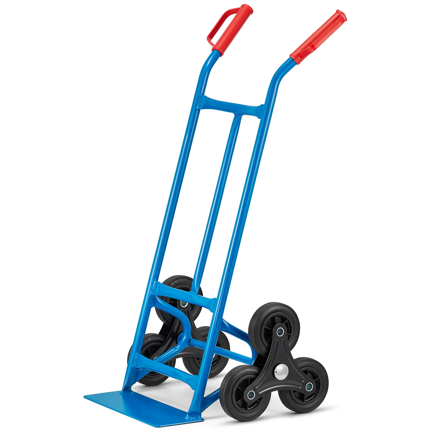 Steekwagen - traploper - tot 250 kg - 102x58x48cm - blauw