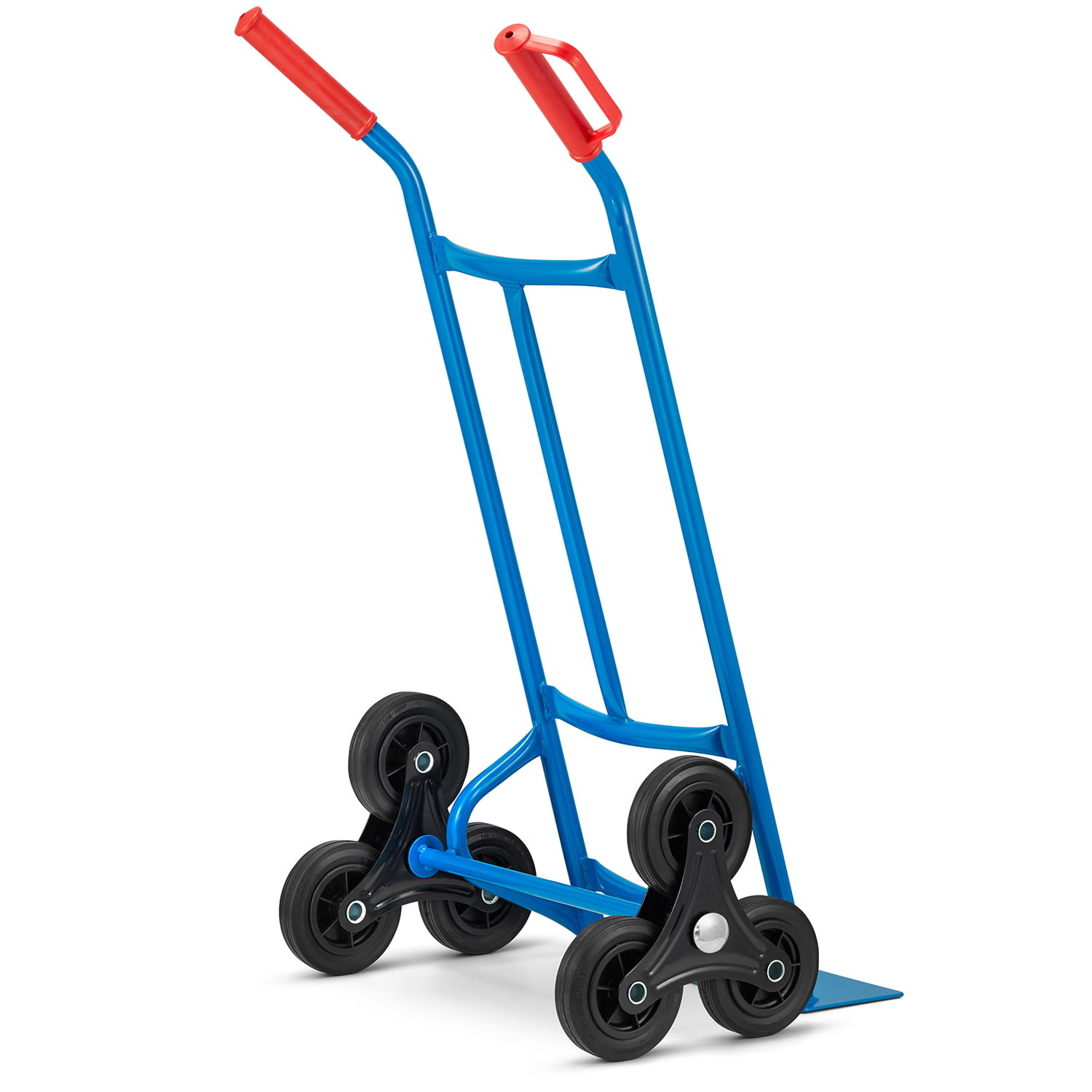 Steekwagen - traploper - tot 250 kg - 102x58x48cm - blauw