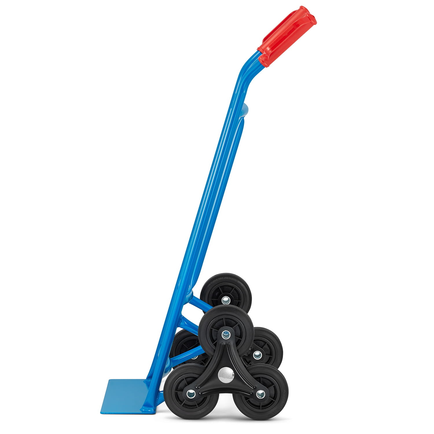 Steekwagen - traploper - tot 250 kg - 102x58x48cm - blauw