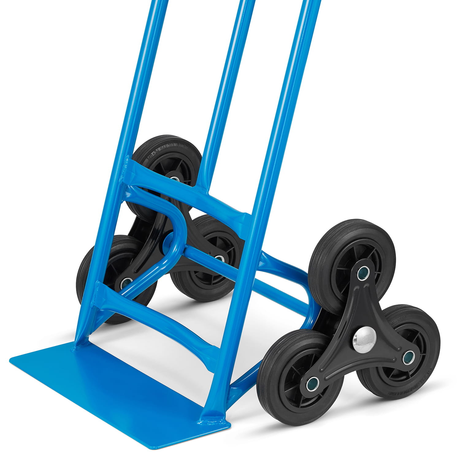 Steekwagen - traploper - tot 250 kg - 102x58x48cm - blauw