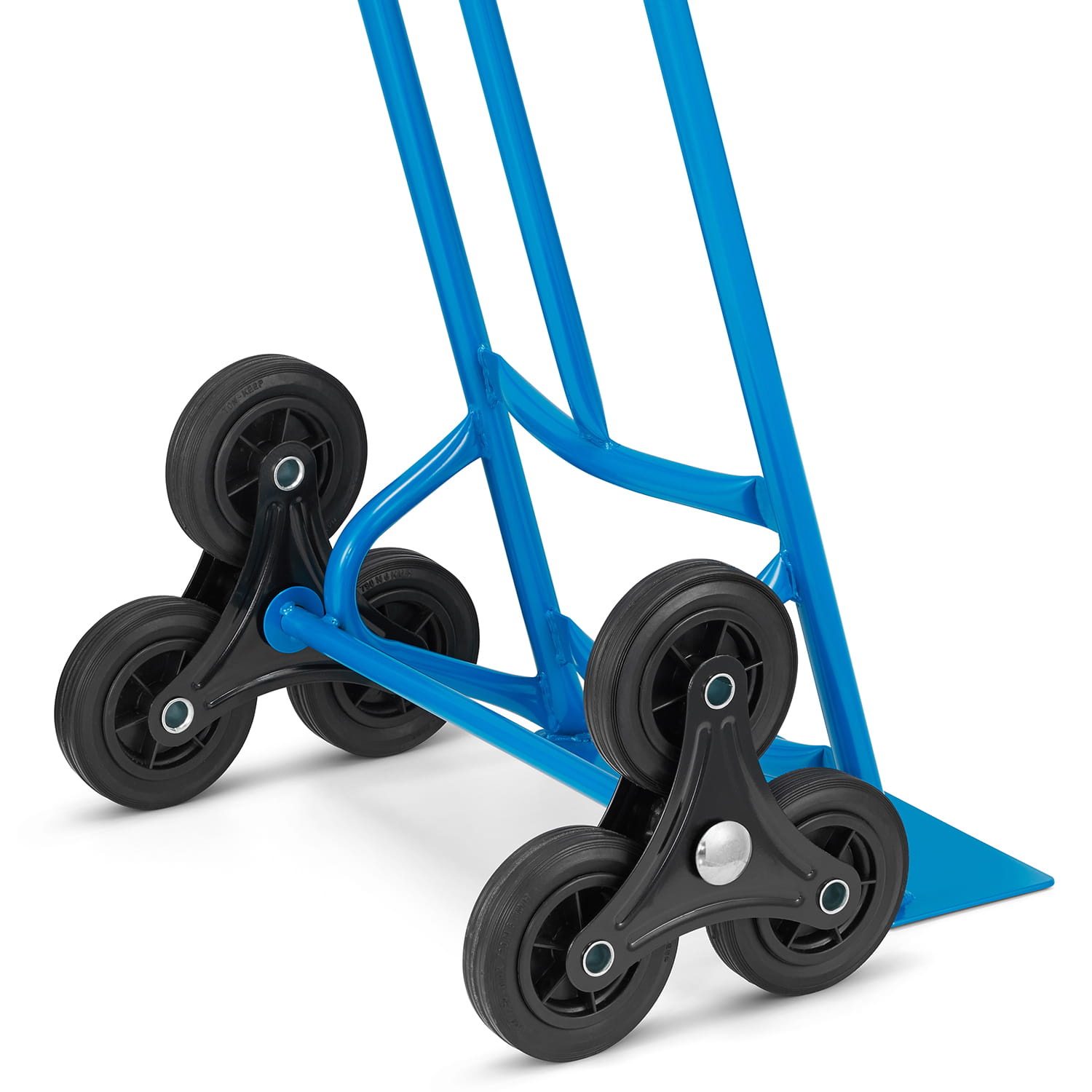 Steekwagen - traploper - tot 250 kg - 102x58x48cm - blauw