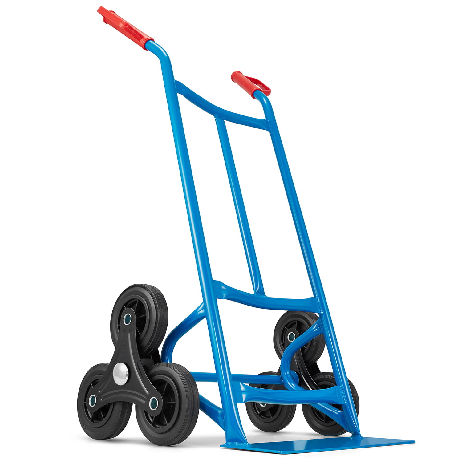 Steekwagen - traploper - tot 250 kg - 102x58x48cm - blauw