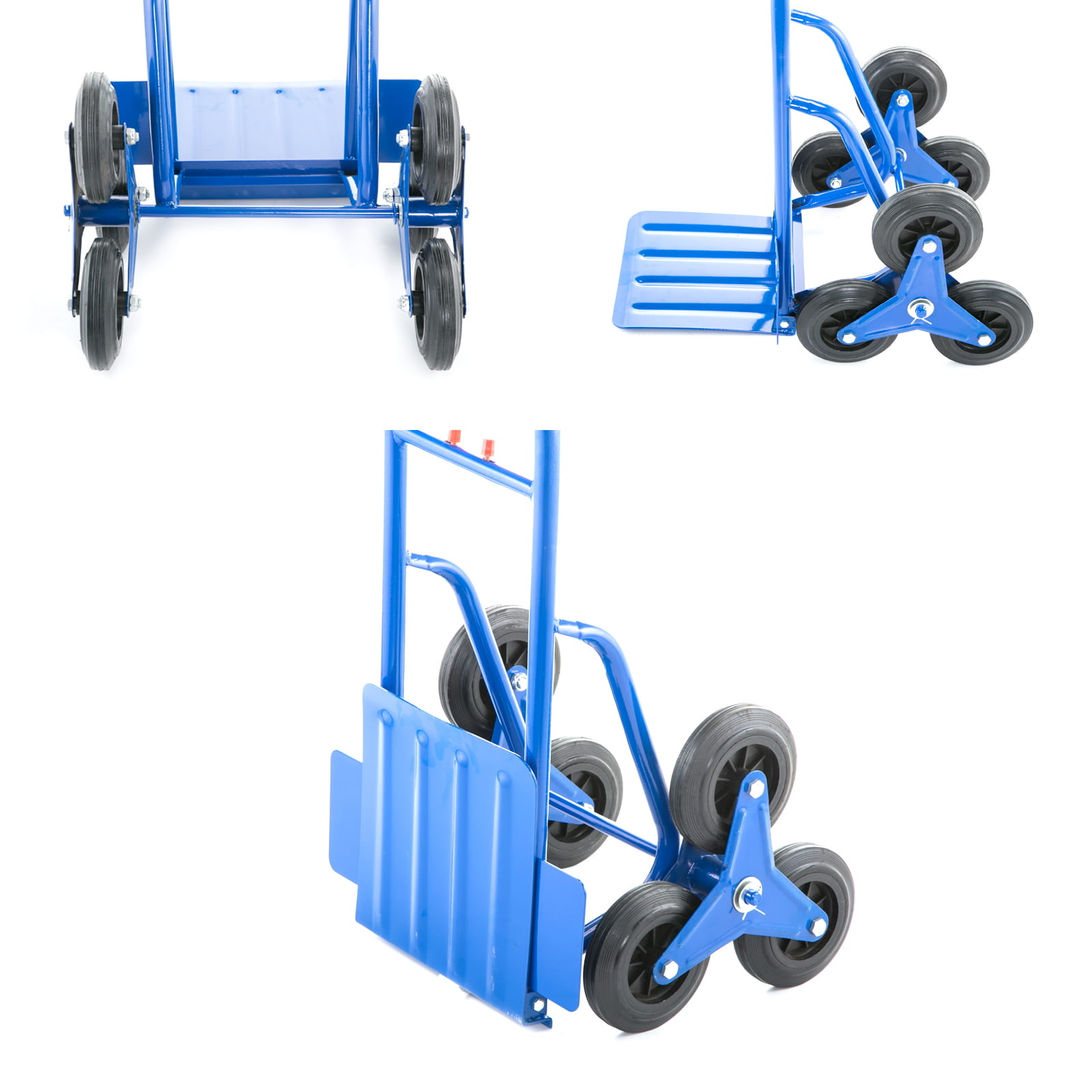 Steekwagen - traploper - tot 250 kg - opvouwbaar - 3 wielen