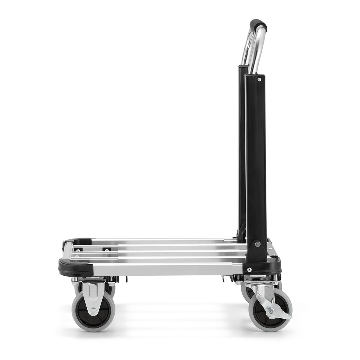 Transportwagen - 71x41cm - opvouwbaar - tot 150 kg - aluminium