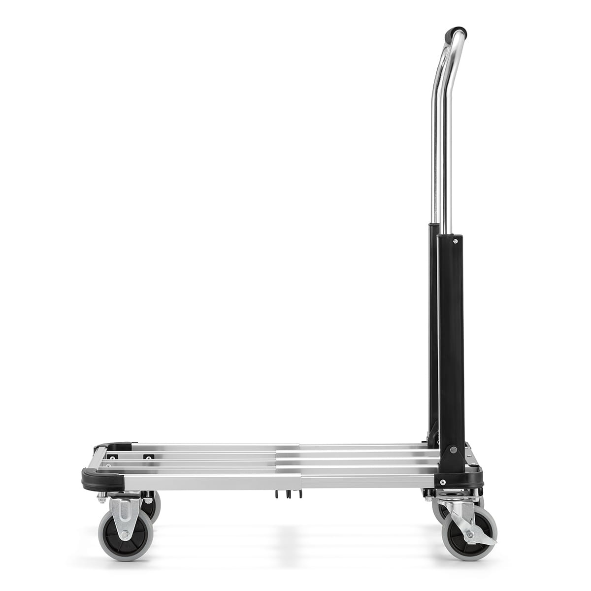 Transportwagen - 71x41cm - opvouwbaar - tot 150 kg - aluminium