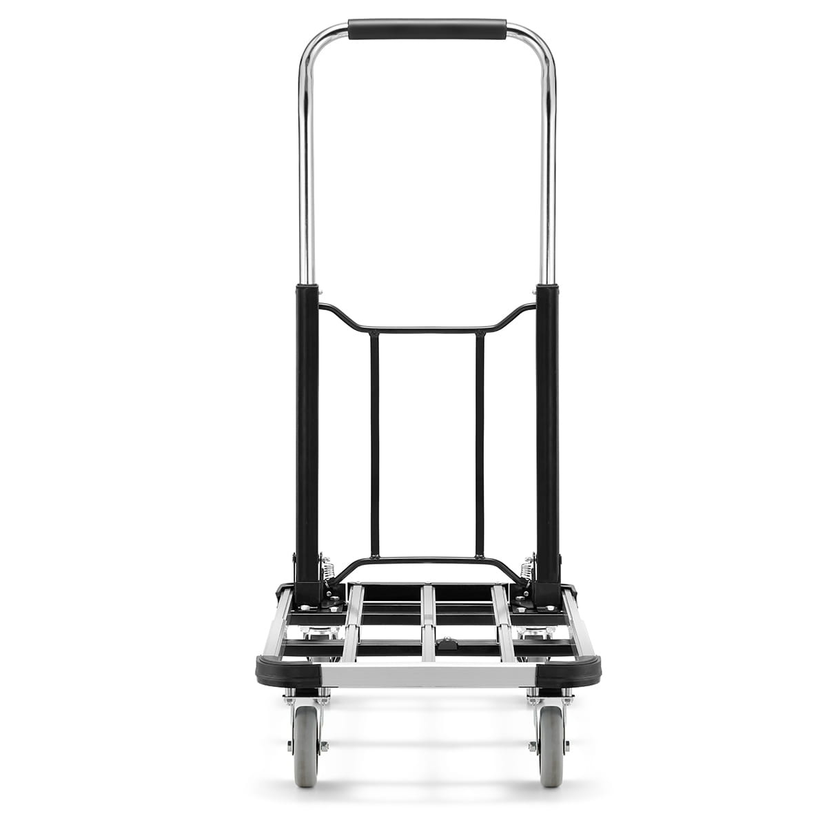 Transportwagen - 71x41cm - opvouwbaar - tot 150 kg - aluminium