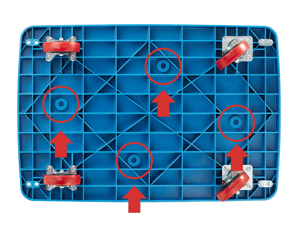 Transportwagen - plateauwagen - inklapbaar - tot 150 kg