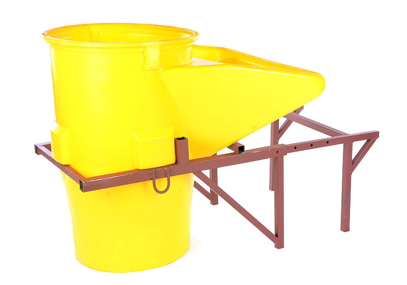 Stortkoker - met draagconstructie - 14m - 15-delig - Ø 60-41 cm