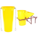 Stortkoker - met draagconstructie - 11m - 12-delig - Ø 60-41 cm