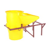 Stortkoker - met draagconstructie - 4m - 5-delig - Ø 60-41 cm