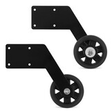 Bordestrap - verrijdbaar - 3 treden - aluminium - 62 cm