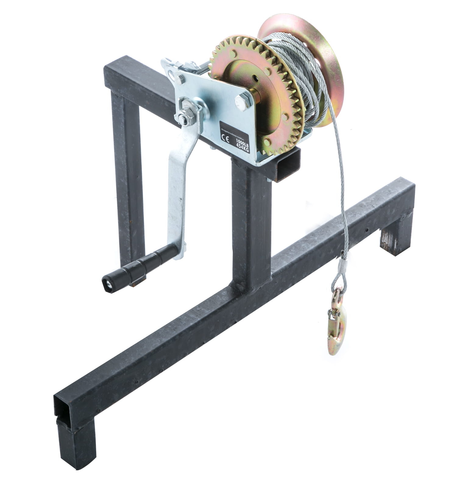 Handlier - 454 kg - 10 m kabellengte - gegoten haak