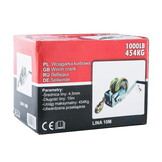 Handlier - 454 kg - 20 m kabellengte - gegoten haak