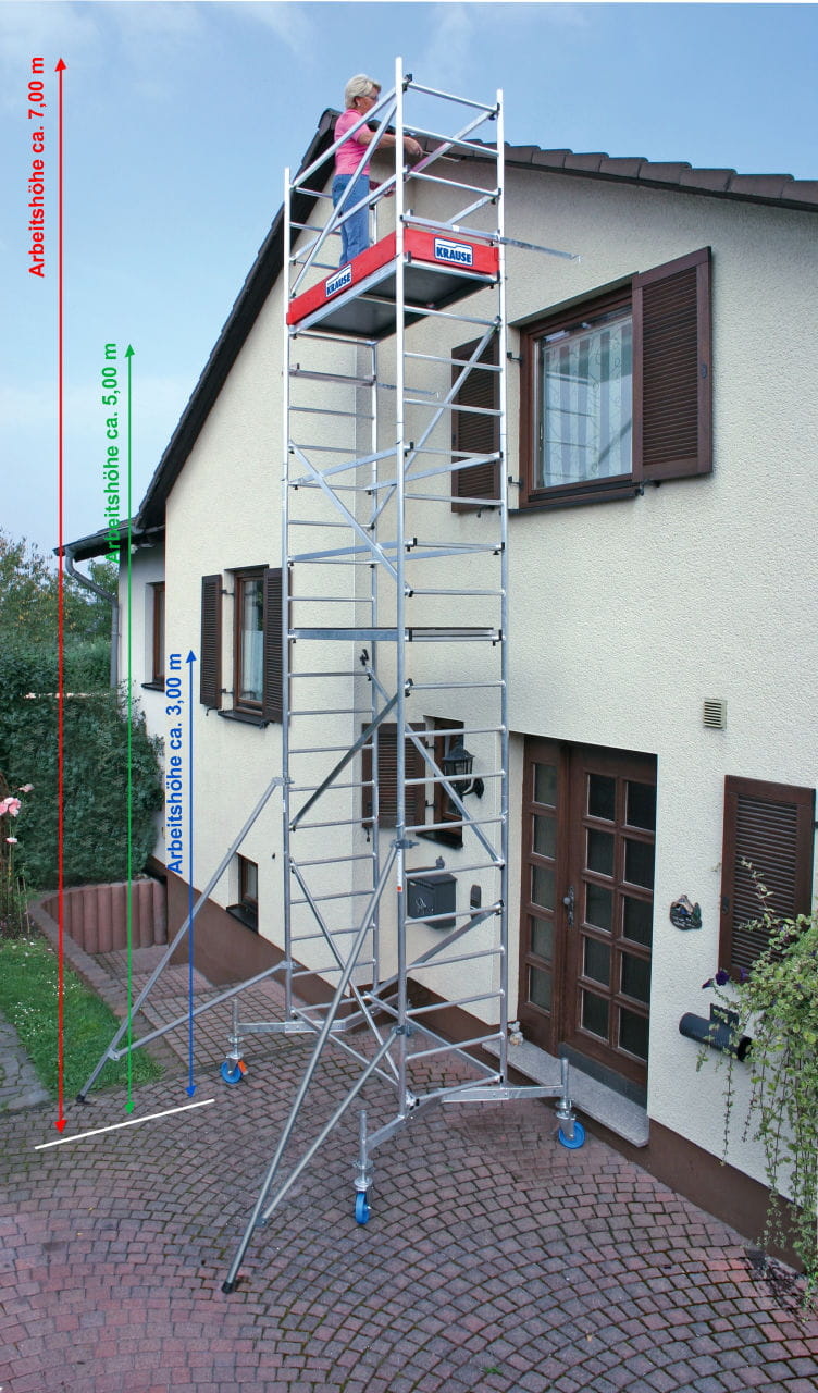 KRAUSE ClimTec - opbouwframe steiger - 100x65 cm