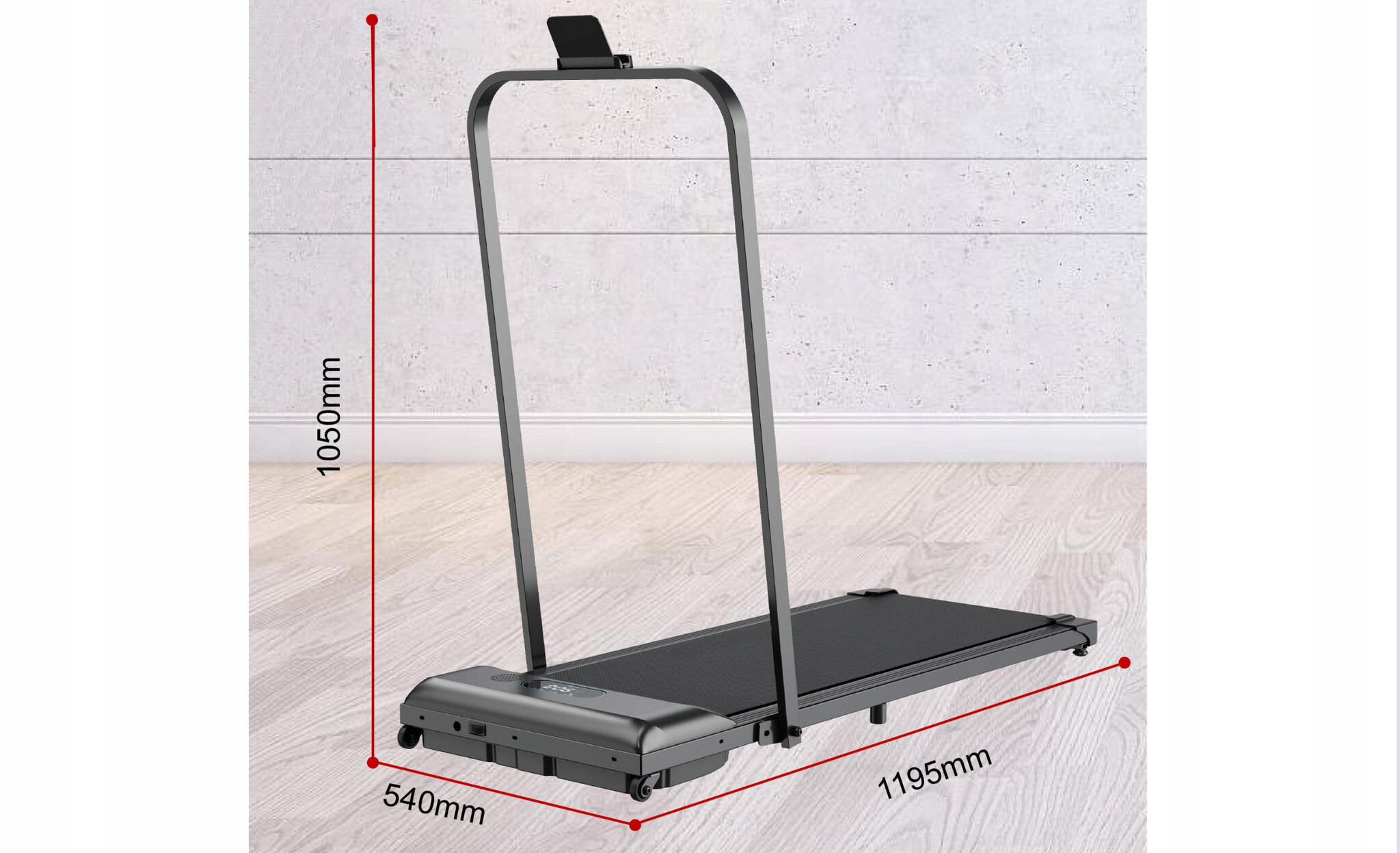 Walking pad - inklapbare loopband - elektrisch - tot 10 km/u
