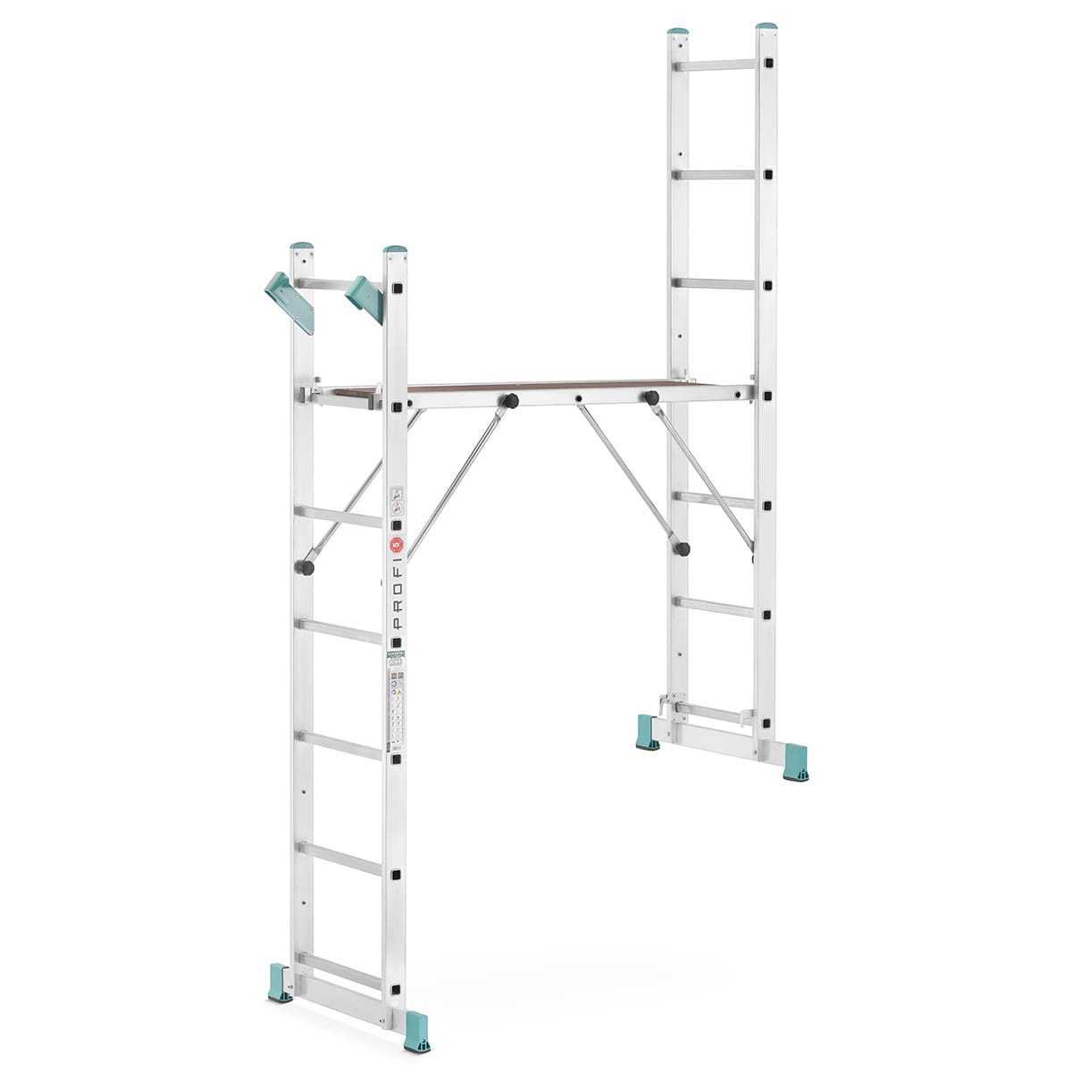 Kamersteiger en ladder - 6 in 1 - 300 cm werkhoogte - opvouwbaar