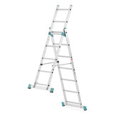 Kamersteiger en ladder - 6 in 1 - 300 cm werkhoogte - opvouwbaar