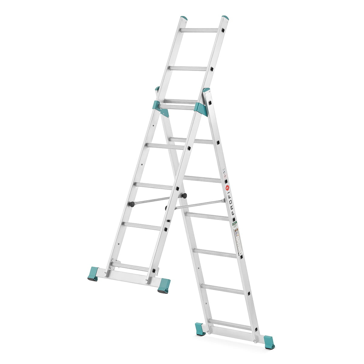 Kamersteiger en ladder - 6 in 1 - 300 cm werkhoogte - opvouwbaar