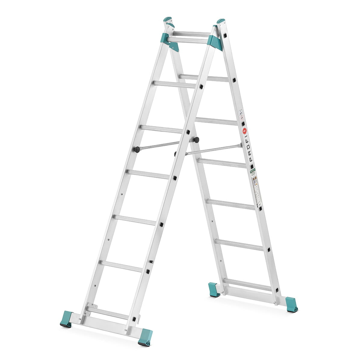 Kamersteiger en ladder - 6 in 1 - 300 cm werkhoogte - opvouwbaar
